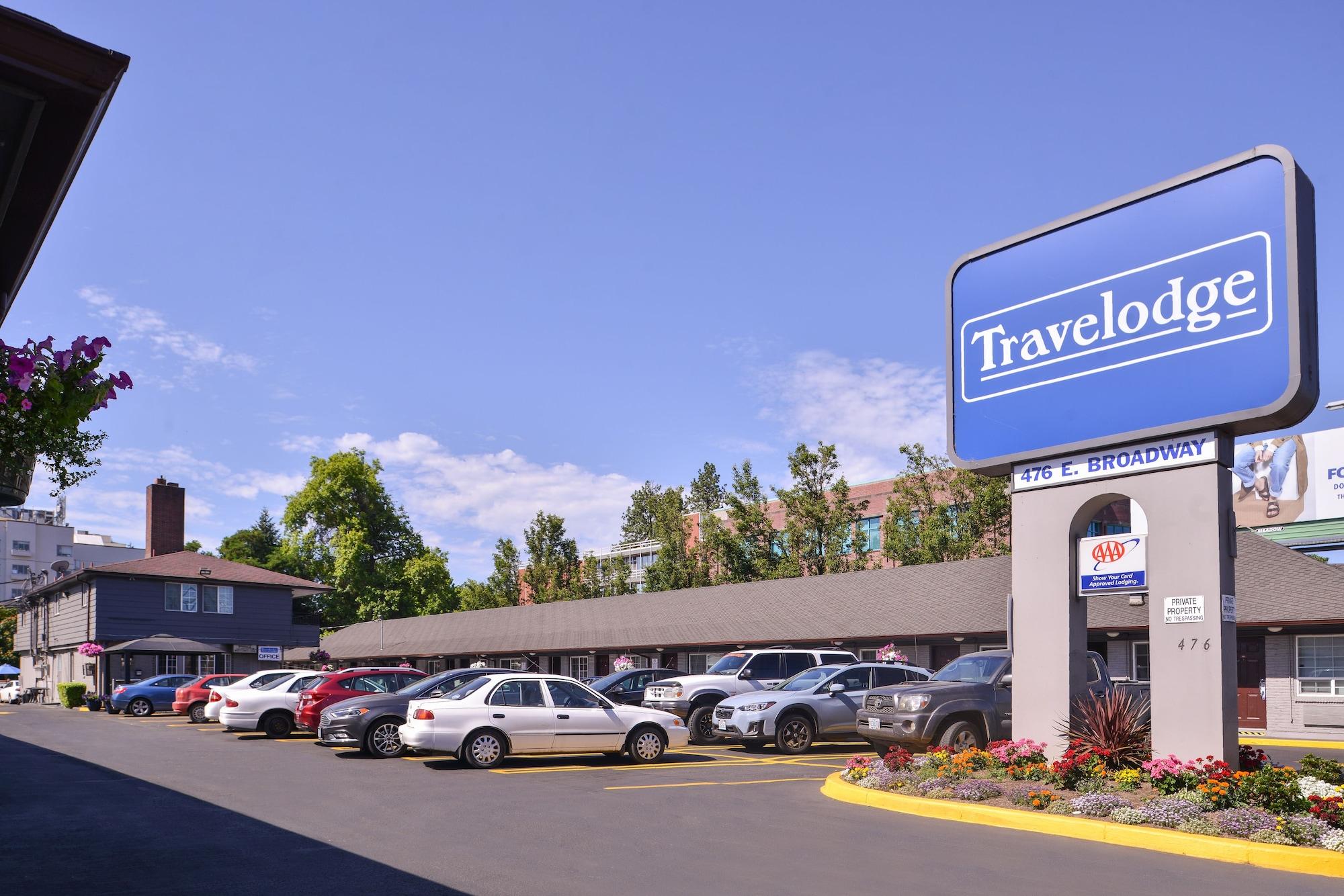 Travelodge By Wyndham Eugene Downtown/University Of Oregon エクステリア 写真